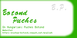 botond puches business card